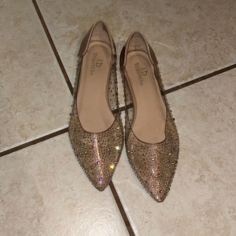 “Glass” Slippers